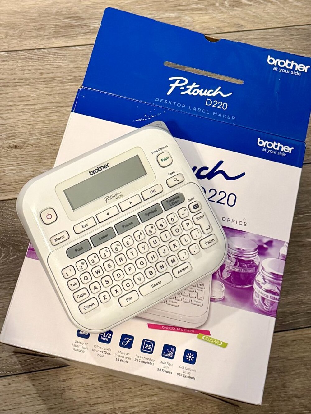 Brother P-Touch D220 Desktop Label Maker